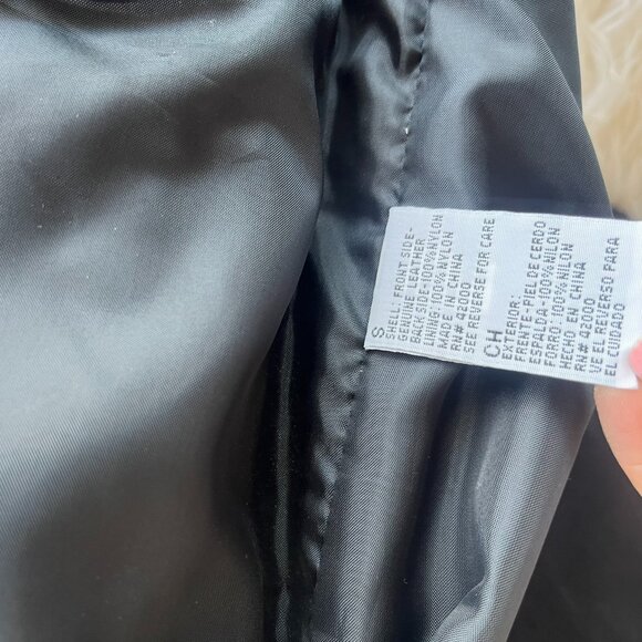 Vintage leather suede vest - Kathy Ireland - Picture 3 of 5